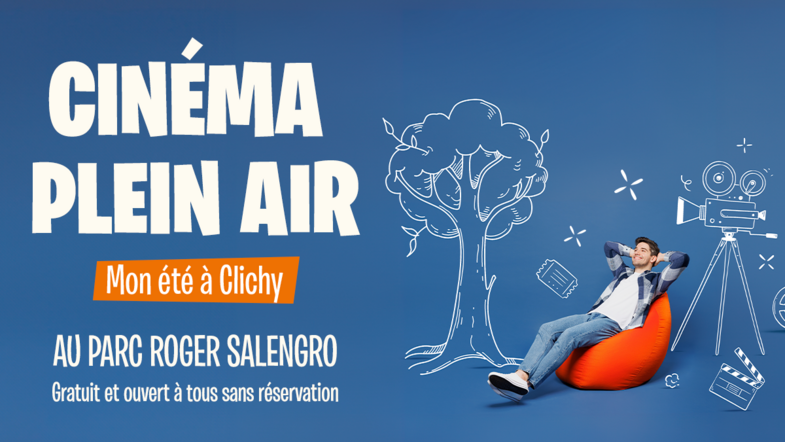 Cinéma en plein air - Mon été à Clichy 2024