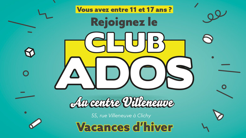 Club Ados - vacances d'hiver 2025