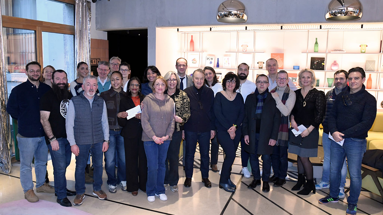 Remise prix concours vitrines noel 2024